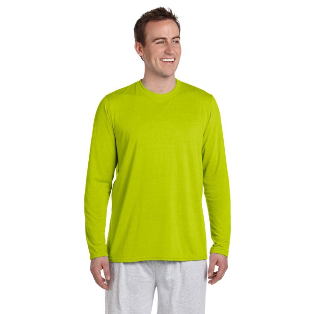 Gildan T-Shirt à Manches Longues Performance pour Hommes - G424 (Lot de 3)