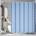 thumbnail image 1 of UsRHHA Rideau de Douche Imperméable Imprimé pour Salle de Bain, 180x120 cm Sans Trou Requis avec Crochets Inclus, Doublure de Douche pour Salle de Bain Rideau de Séparation, 1 of 7