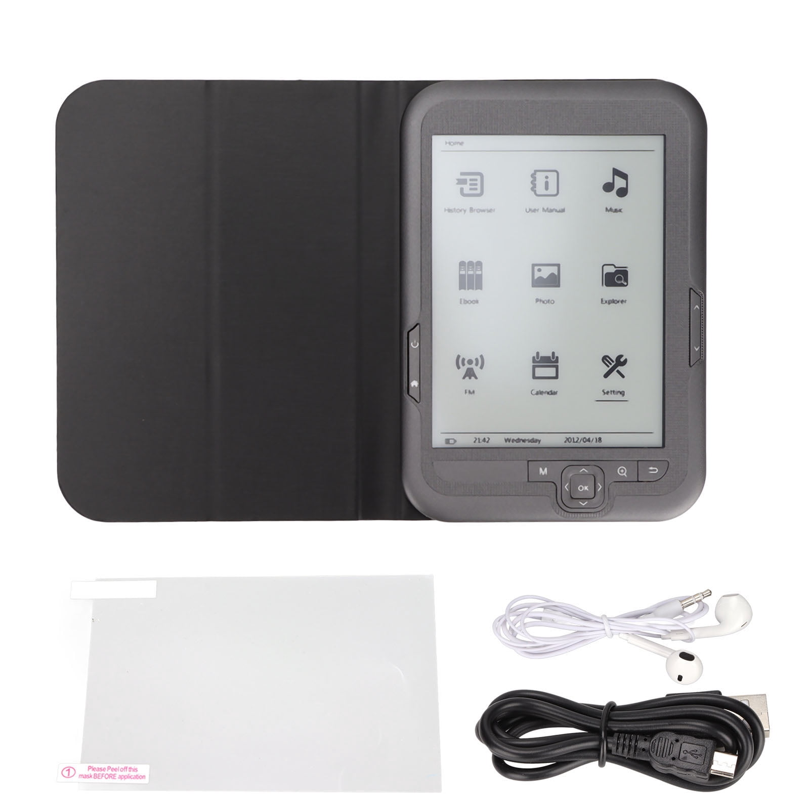 Ereader, Ereader Devices Support 800x600 Play Music For Reading For Household