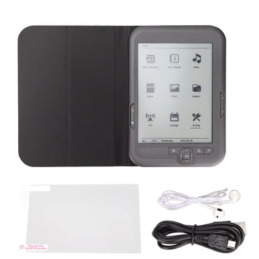 Ebook Reader,Ereader 6in 800x600 HD Ereader E Reader User-Friendly Design