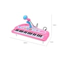 thumbnail image 3 of 37-Key Electronic Piano with Microphone, Musical Learning Toy for Kids, Portable Keyboard Gift Ages 1+, 3 of 9