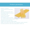 thumbnail image 3 of 10 Pcs/ensemble Bâton de Colle Chaude Transparent Blanc Noir Colle Fondante Jaune Forte Force Adhésive Résistant à la Chaleur Bâton Adhésif 7mm/11mm, 3 of 9