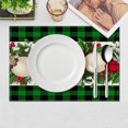 thumbnail image 1 of Christmas Placemat Table Mat Christmas Home Living Room Decoration Placemat, 1 of 8
