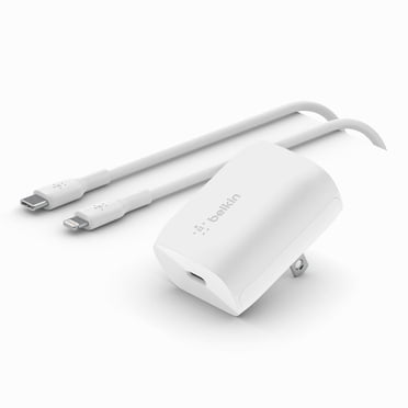 Belkin usb c charger 20w with lightning cable