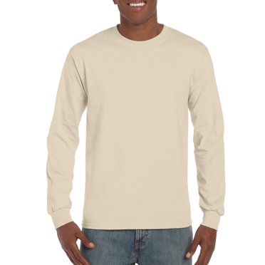 Gildan Mens Ultra Cotton Classic Long Sleeve T-Shirt