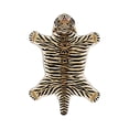 thumbnail image 1 of Sokhug Tiger Print Rug Cartoon Cute Faux Area Rugs Fluffy Lion Leopard Animal Print Mat Carpet Small Rugs for Playroom Room Home Decor 30x18in, 1 of 1