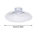 thumbnail image 3 of Storage Rack Replacement Suction Cups Sponge Rack Suction Cups Kitchen Rack Suction Cups Rack Suction Cups Kitchen Closet Organizer Flat with Wheels Heavy Duty Suction Cups for Glass Reusable Wall, 3 of 4