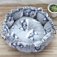 thumbnail image 1 of TIMIFIS Dog Cat Bed Round Bed, Pet Bed, Rope Pad, Pet Warmth Accessories, HomeFall/Winter, 1 of 3