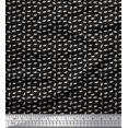 thumbnail image 1 of Soimoi Poly Georgette Fabric Paper Boat Art & Craft Print Sewing Fabric Yard 42 Inch Wide, 1 of 3