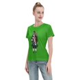 thumbnail image 4 of Women's Basic Short Sleeve T-Shirt Demon Slayer: Tanjirou and Nidouzi, 4 of 6