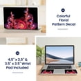 thumbnail image 4 of LSS Laptop Skin Sticker Twilight Floral Design Fits 17" to 19" Laptops, 4 of 4
