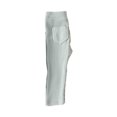 thumbnail image 3 of Leggings for Toddler Girls Ribbed Footless Tights Solid Color Strethcy Ankle Length Pants, 3 of 4