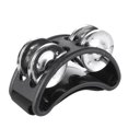 thumbnail image 4 of Tambourin à Pied Percussion Instrument de Musique 2 Ensembles Grelot en Métal, 4 of 7