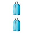 thumbnail image 3 of Guardoinrt Sac à Chaussures Léger et Portable pour Voyage Chaussures Partout avec Facilité Réutilisable Pochettes de Chaussures de Voyage Vert Azur TG 2Set, 3 of 6
