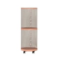thumbnail image 2 of Riforla Tube de Rangement pour Toutous Organisateur de Toutous Transparent Rangement de Poupées Chambre Tube pour Toutous Tour de Rangement Rotation Vertical Tube de Rangement pour Jouets avec Roues Rangement Textile pour la Maison A, 2 of 4