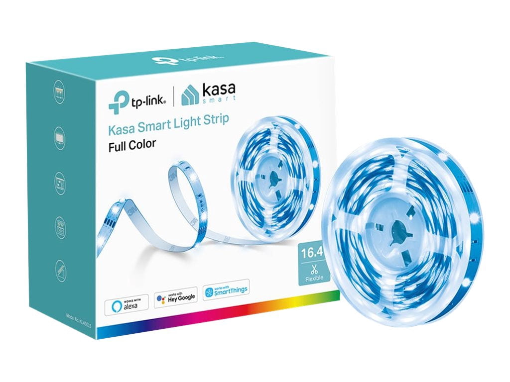 Kasa Smart KL400L5 - Light strip - LED - 13.5 W - 16 million colors - 16.4 ft