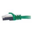thumbnail image 2 of C2G 4ft Cat6 Ethernet Cable - Snagless Shielded (STP) - Green - Patch cable - RJ-45 (M) to RJ-45 (M) - 4 ft - STP - CAT 6 - molded, snagless, stranded - green, 2 of 2