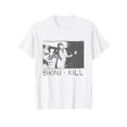 thumbnail image 1 of T Shirt Men's Bikini Kill Graphic Punk Style Bold White Print, 1 of 5