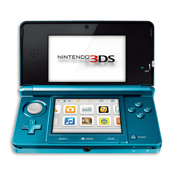 Nintendo Switch NINTENDO3DS Nintendo - 3DS Handheld Video Game Console - Aqua Blue