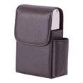 thumbnail image 2 of Case Holder Pouch 20 Capacity Holder Unisex Texture Dark Brown, 2 of 7