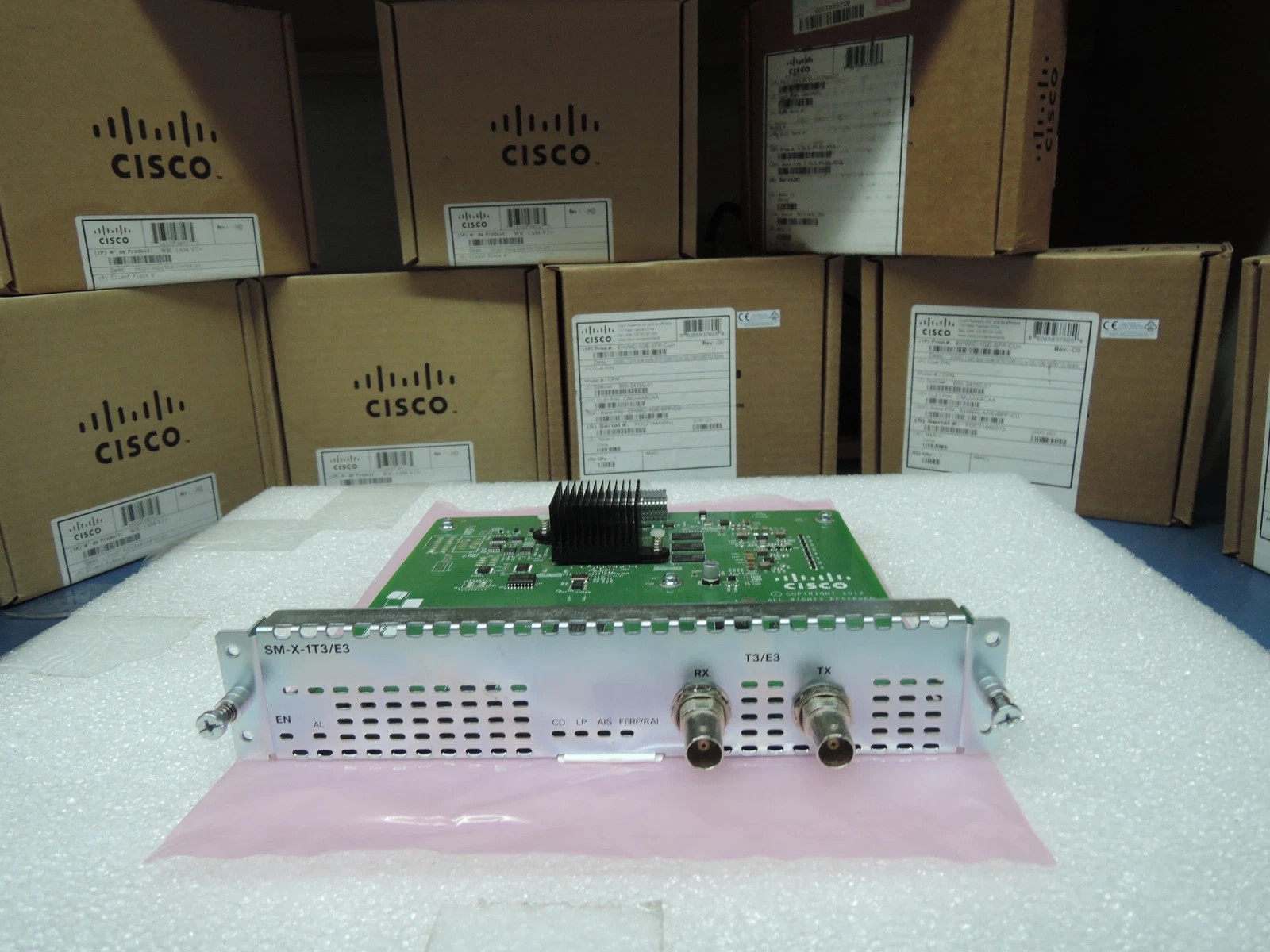 USED Cisco SM-X-1T3/E3 1-Port T3/E3 Service Module for Cisco ISR 4000 Series Routers