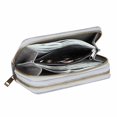 thumbnail image 2 of Womens Double Zipper Wallet Clutch Purse with Phone Holder, 2 of 5