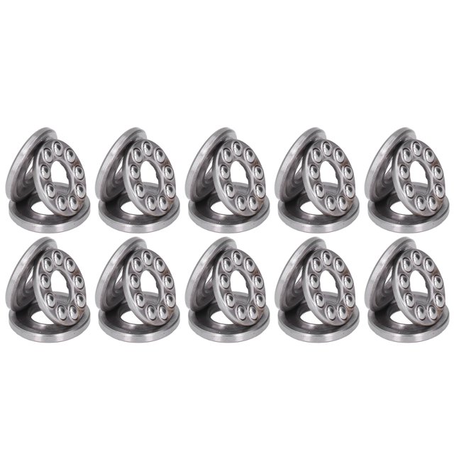 Roulement à Billes de Poussée, Roulements à Billes de Conception Standard Application Large 10Pcs Roulement pour Équipement 51200,51201,51202,51203,51204