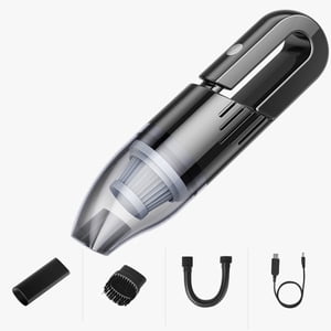 Suncoda Nettoyeur à vide, fournitures de nettoyage Portable sans fil Car Nettoileur à aspirateur ménager Compact Grand Aspirateur