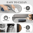 thumbnail image 3 of Garvee 8'x10' Washable Area Rug Bordered Rug Non-Shedding Stain-Resistant Area Rugs for Dining Room Home Office, Black Gray, 3 of 3