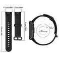 thumbnail image 3 of Hearth & Gear Solid Color Silicone Sports Sweat Proof Watch Strap With Fashionable Design And Easy Replacement Work Watch for Men Men Leather Watch Band Stopwatch Wrist Watch Referee Watch Men Watch, 3 of 6