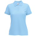 thumbnail image 1 of Fruit Of The Loom Polo à Manches Courtes Coupe Féminine pour Femmes, 1 of 2