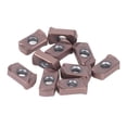 thumbnail image 1 of Turning Blades, Easy Storage Wear Resistance Carbide Finishing Inserts Low Friction Coefficient Long Service Life  For Steel, 1 of 8