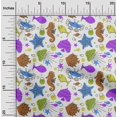 thumbnail image 2 of oneOone Velvet Green Fabric Beach Sewing Craft Projects Fabric Prints By Yard 58 Inch Wide, 2 of 4