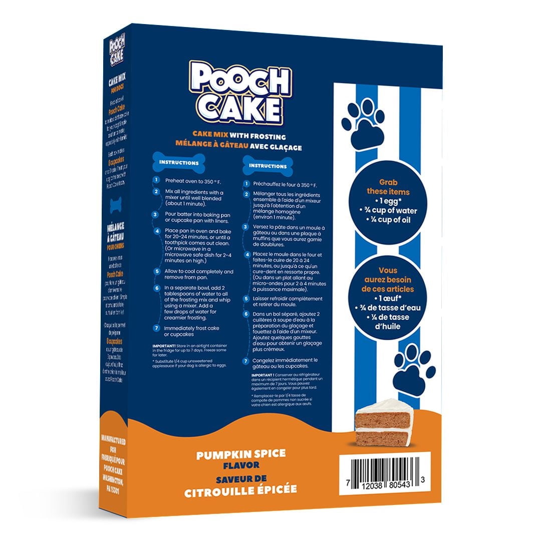 Pooch Creamery Basic Starter Pack - Pumpkin Cake Mix
