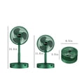 thumbnail image 2 of TopLLC Stretchable Fan, Fan Portable, 3 Speeds Desktop Table Fan, Plug In Power Fan, Rotation Strong Wind, Quiet Small Fan For Home Desktop Office, 2 of 8