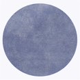 thumbnail image 1 of HomeRoots 349787 8 ft. Round Polyester Purple Area Rug, 1 of 1