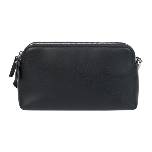 Time And Tru Double Zip Halfway Crossbody