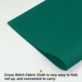 thumbnail image 3 of Unique Bargains 14 Count Cross Stitch Cloth 20 by 28 Inch Embroidery Fabric, Grass Green, 3 of 6