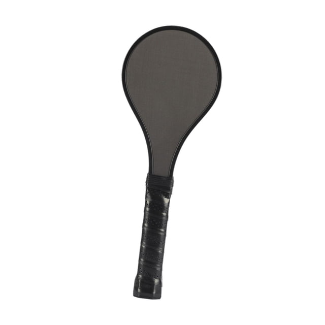 Almencla Pickleball Sweet Practice Paddle Pickleball Racket with Nonslip Grip Mini Paddle Head Pickleball Racquet for Consistency Black