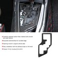 thumbnail image 3 of Styling Central Console Gear  Panel Frame Trim Carbon Fiber Decor Fit for  2014-2018, 3 of 8