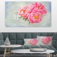 thumbnail image 1 of Design Art - Pivoines Roses dans un Vase Blanc, 1 of 3