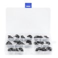 thumbnail image 3 of 180pcs/box offset round fish hook combination pack high carbon steel fish hooks, 3 of 8