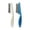 C, variant on TopLLC 2pc Pet Hair Grooming Comb Flea Shedding Brush Puppy Dog Stainless Comb