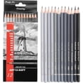 thumbnail image 1 of Graphite Drawing Pencil Sets soft set of 12 by, 1 of 5