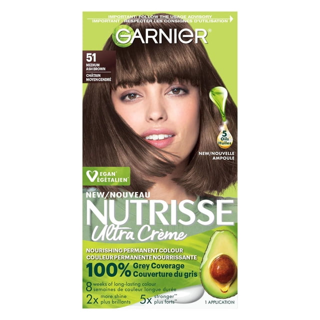 Garnier Nutrisse Ultra Crème, Coloration Permanente, Longue-Durée, 1 unité