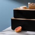 thumbnail image 4 of Bodum Bread Box, Large, Black, 4 of 4