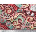 thumbnail image 3 of Soimoi Poly Georgette Fabric Artistic Paisley Print Fabric by Yard 52 Inch Wide, 3 of 3