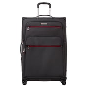 Air Canada Indigo Lite Collection Softside 28-Inch Checked Luggage, Expandable Large Spinner Suitcase with Rolling Wheels for Travel