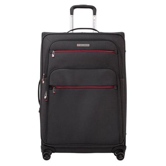 Air Canada Valise Souple 28" Enregistrée, Grande Valise 28" Extensible à Roulettes Pivotantes
