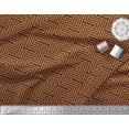 thumbnail image 2 of Soimoi Cotton Poplin Fabric Square & Spiral Geometric Printed Fabric 1 Yard 42 Inch Wide, 2 of 3